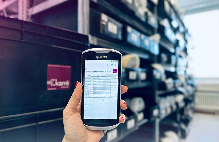 Karré GmbH Elektronik – Kanban Materialmanagement